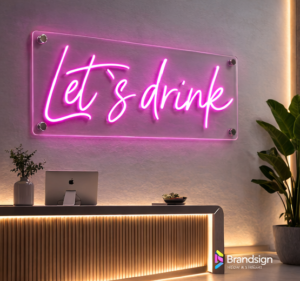LET`S DRINK_brandsign